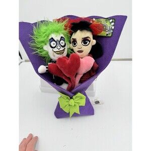 BEETLEJUICE & LYDIA Valentine's Day 13" Plush Bouquet 2025